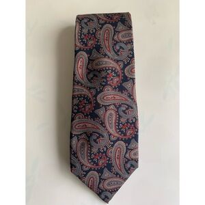 Lands End Paisley Silk Tie